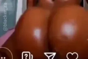 Big booty Blackchully leaked sex video